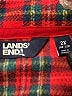 Lands' End 100% Polyester Plaid Red Jacket Size 2X - photo 7