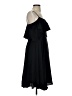 Milly Solid Black Cocktail Dress Size 4 - photo 4