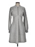 Scoop Gray Casual Dress Size 0 - photo 1