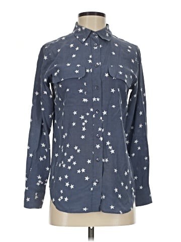 Equipment Long Sleeve Button-Down Shirt (view 1)