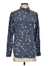 Equipment Stars Blue Long Sleeve Button-Down Shirt Size XS - photo 1