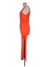 The Range Solid Orange Casual Dress Size L - photo 5