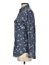 Equipment Stars Blue Long Sleeve Button-Down Shirt Size XS - photo 5