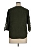 Intro 100% Rayon Green 3/4 Sleeve Blouse Size XL Petite - photo 2