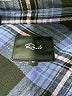 Rails 100% Rayon Plaid Blue Long Sleeve Button-Down Shirt Size M - photo 7