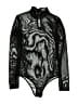 Shein Black Bodysuit Size 6 - photo 1