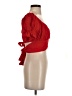 Beginning Boutique Red Short Sleeve Top Size S - photo 4