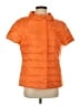 ANORAK 100% Polyester Orange Snow Jacket Size S - photo 1