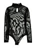 Shein Black Bodysuit Size 6 - photo 2