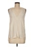 Rebecca Taylor 100% Polyester Ivory Sleeveless Blouse Size 6 - photo 1