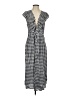 J.Crew Checkered-gingham Gray Casual Dress Size XXS - photo 1
