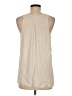 Rebecca Taylor 100% Polyester Ivory Sleeveless Blouse Size 6 - photo 2
