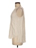 Rebecca Taylor 100% Polyester Ivory Sleeveless Blouse Size 6 - photo 5