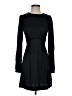 Shore Solid Black Casual Dress Size S - photo 1