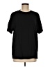 Theory Solid Black Short Sleeve T-Shirt Size M (estimated) - photo 1