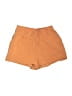 Shein Solid Orange Athletic Shorts Size 6 - photo 1