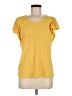 Max Studio Yellow Short Sleeve T-Shirt Size M - photo 1