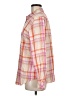 Talbots Plaid Pink Long Sleeve Button-Down Shirt Size M - photo 5