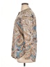 Lands' End Paisley Tan Long Sleeve Blouse Size 14 - photo 5