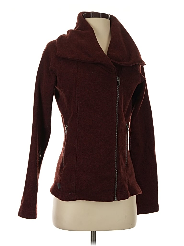 Pre-owned Eastern Mountain Sports Jacket In Burgundy