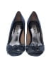 Badgley Mischka Blue Heels Size 6 1/2 - photo 2
