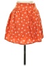 Cooperative 100% Rayon Polka Dots Orange Casual Skirt Size XS - photo 1