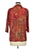 Unbranded Paisley Red 3/4 Sleeve Blouse Size M (estimated) - photo 2