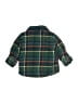 Old Navy 100% Cotton Plaid Green Jacket Size 6-12 mo - photo 2