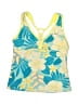 Gerry Tropical Yellow One Piece Swimsuit Size 7 - 8 - photo 1