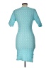 Samsoe Samsoe 100% Cotton Teal Cocktail Dress Size L - photo 2