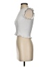 Zara Ivory Sleeveless Blouse Size S - photo 5