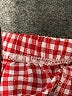 Unbranded Checkered-gingham Red Shorts Size XL - photo 3