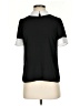 CeCe 100% Polyester Black Short Sleeve Top Size XS - photo 1
