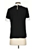 CeCe 100% Polyester Black Short Sleeve Top Size XS - photo 2