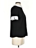 CeCe 100% Polyester Black Short Sleeve Top Size XS - photo 4