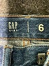 Gap Kids 100% Cotton Blue Jeans Size 6 - photo 3