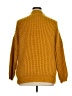Poetry Clothing 100% Acrylic Chevron-herringbone Yellow Orange Pullover Sweater Size 1X - photo 2