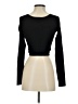 Princess Polly Black Long Sleeve Top Size 2 - photo 2