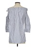 Assorted Brands 100% Cotton Blue 3/4 Sleeve Blouse Size EU 36 / US 6 - photo 2