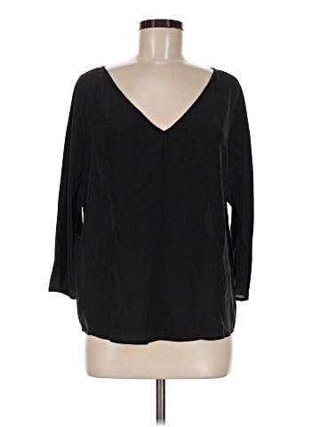 Broadway & Broome 3/4 Sleeve Silk Top (view 1)