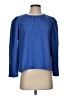 Ann Taylor 100% Polyester Blue Long Sleeve Blouse Size S - photo 1