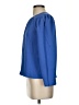 Ann Taylor 100% Polyester Blue Long Sleeve Blouse Size S - photo 5
