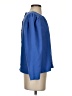 Ann Taylor 100% Polyester Blue Long Sleeve Blouse Size S - photo 4