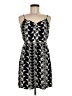 Madewell 100% Polyester Chevron-herringbone Gray Casual Dress Size 8 - photo 1