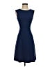 BCBGMAXAZRIA Solid Blue Cocktail Dress Size 0 - photo 1
