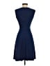 BCBGMAXAZRIA Solid Blue Cocktail Dress Size 0 - photo 2