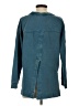 Pilcro 100% Cotton Teal Pullover Sweater Size S - photo 2