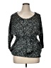 Assorted Brands Gray Long Sleeve Blouse Size XL (estimated) - photo 1