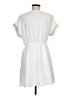Unbranded 100% Polyester White Casual Dress Size M - photo 2