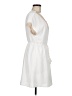 Unbranded 100% Polyester White Casual Dress Size M - photo 4